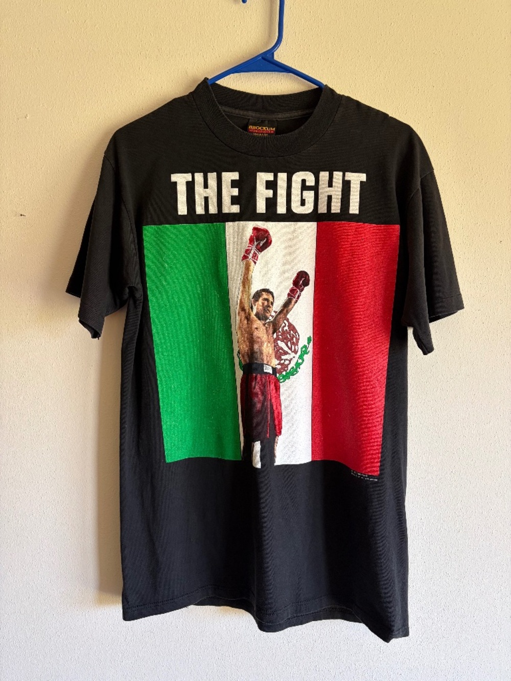 Vintage 1993 Julio Cesar Chavez “The Fight” Mexico Single Stitch T-shirt